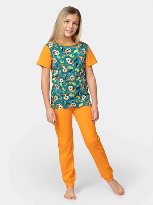 Пижама с футболкой Тигрята 8-14 лет Без принта