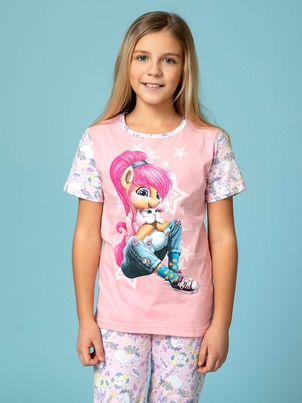 Пижама с футболкой Единороги 8-14 лет Поняша
